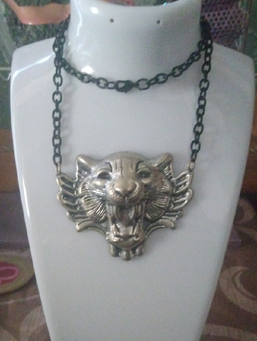 Lions Head Necklace